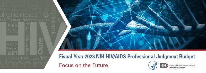 Fiscal Year 2023 NIH HIV/AIDS Professional Judgment Budget: Focus on the Future