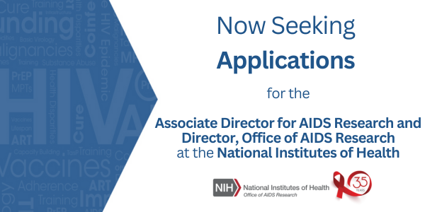 Position Opening — Associate Director for AIDS Research, NIH