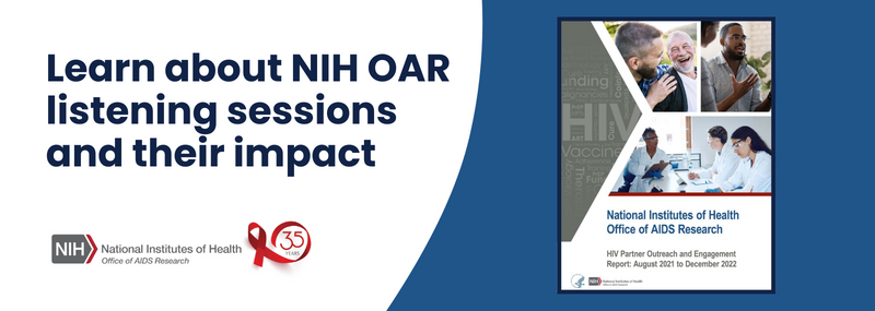 Learn about the NIH OAR listening sessions and their impact