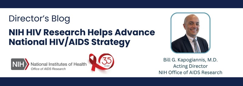 Director's Blog: NIH HIV Research Helps Advance National HIV/AIDS Strategy