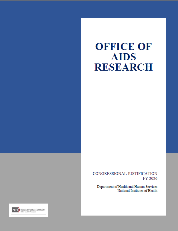 NIH OAR FY 2025 CJ Cover