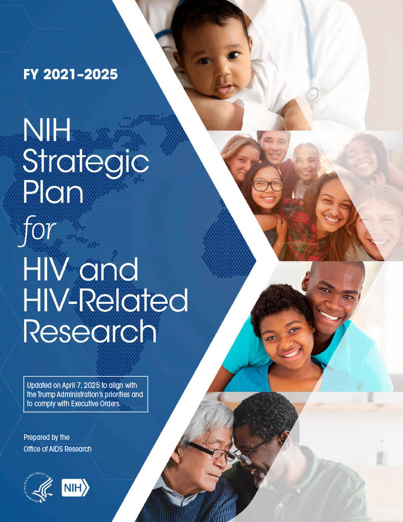 NIH Strategic Plan for HIV and HIV-related Research FY2021/2025