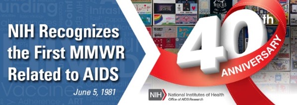 NIH recognizes the first MMWR related to AIDS - social media image 1