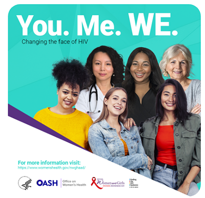 You. Me. WE. Changing the face of HIV